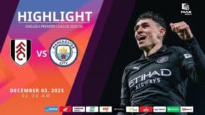 ไฮไลท์ ฟูแล่ม vs แมนฯ ซิตี้ | พรีเมียร์ลีก 3 ธ.ค. 2025