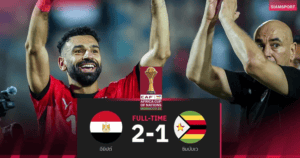 AFCON: ซาลาห์ซัดท้ายเกม! อียิปต์แซงชนะซิมบับเวสุดดราม่า