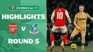 [Highlight] EFL Carabao Cup Arsenal vs Cystal Palace (24-12-68)