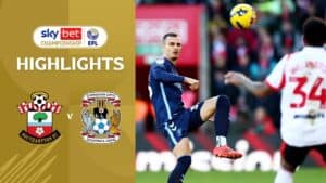 [Highlight] EFL Championship Southampton vs Coventry City (20-12-68)