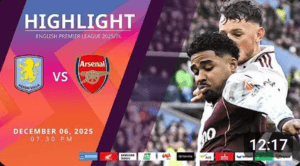 [Highlight] PremierLeague แอสตัน วิลล่า vs อาร์เซน่อล (06-12-68)