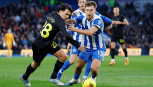 ไบรท์ตันเจ๊าซันเดอร์แลนด์ 0-0 แมวดำขึ้นท็อปไฟว์พรีเมียร์ลีก