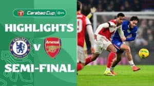 [Highlight] EFL Carabao Cup : Chelsea vs Arsenal (15-01-69)
