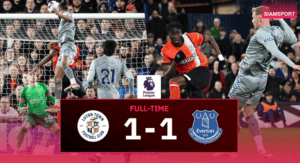 แบร์รีฟอร์มฮอต! เอฟเวอร์ตันไล่เจ๊าลีดส์ 1-1 เก็บแต้มสำคัญ